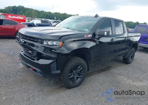 2020 Chevrolet Silverado 1500 4Wd Short Bed Lt Trail Boss from USA, damaged, VIN 1GCPYFED6LZ181417